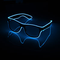 LED Flashing Glasses Glowing for Party-LED Glasses-Golonzo