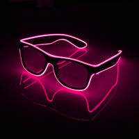 LED Flashing Glasses Glowing for Party-LED Glasses-Golonzo