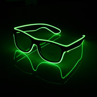 LED Flashing Glasses Glowing for Party-LED Glasses-Golonzo