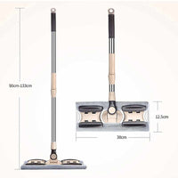 Floor Cleaning Flat Mops - Magic & Easy & Microfiber Superfine Fiber Swabs-Mops-Golonzo