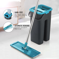 Squeeze Mop And Bucket - Floor Cleaning-Mops-Golonzo