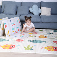 Foldable Baby Play Mat - Puzzle Mat Educational-Play Mats-Golonzo