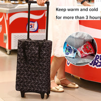 Pull Cart Folding Shopping Bag-Shopping Cart & High Chair Covers-Golonzo