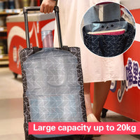 Pull Cart Folding Shopping Bag-Shopping Cart & High Chair Covers-Golonzo