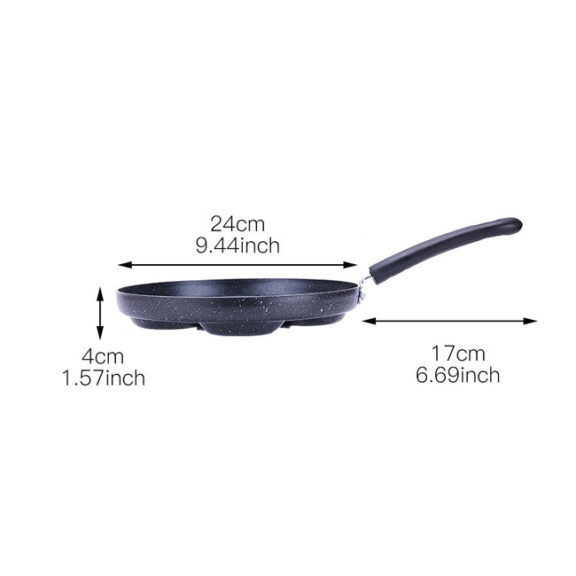 4 Hole Omelet Pan-Griddle & Grill Pans-Golonzo