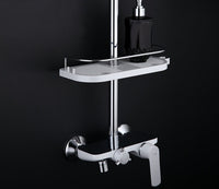 Plastic Bathroom Shower Faucet Accessories Shelves-Faucet Accessories-Golonzo