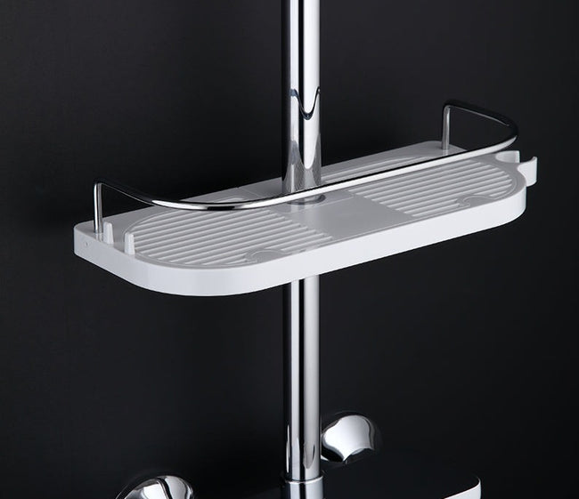 Plastic Bathroom Shower Faucet Accessories Shelves-Faucet Accessories-Golonzo