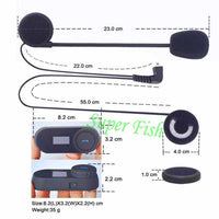 TCOM-SC Bluetooth Motorcycle Helmet Interphone Headset-Motorcycle Helmet Parts & Accessories-Golonzo