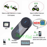 TCOM-SC Bluetooth Motorcycle Helmet Interphone Headset-Motorcycle Helmet Parts & Accessories-Golonzo