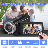 Full HD Video Camera 16X 1080P Digital Zoom-Video Cameras-Golonzo