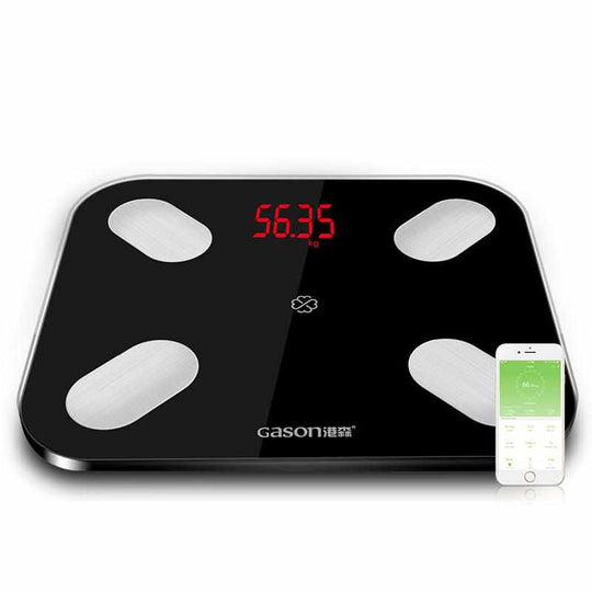 Smart Bluetooth Body Fat Scales: Digital Weight Scale Bathroom Accurate Fit  Composition Analyzer Health Loss Monitor Tracker Device for Body Weight  Water Bmi Percentage Fitness Sync app 400lb Black