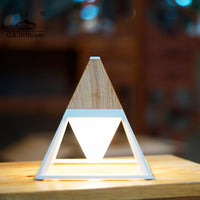 Mini Art Deco Waterproof Pyramid LED Lamp-Desk Lamps-Golonzo