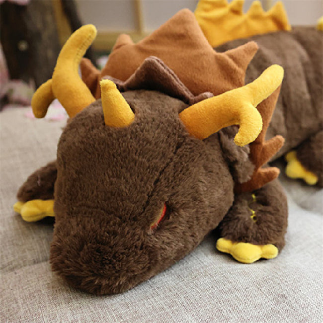 Genshin Impact Morax Rex Lapis Dragon Plush Doll Pillows-Pillows-Golonzo