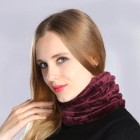Women's Neck Warm Bandana Scarf Winter Casual-Scarves-Golonzo