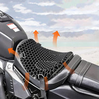 Motorcycle Honeycomb Gel Seat Cushion-Motorcycle Cushion-Golonzo