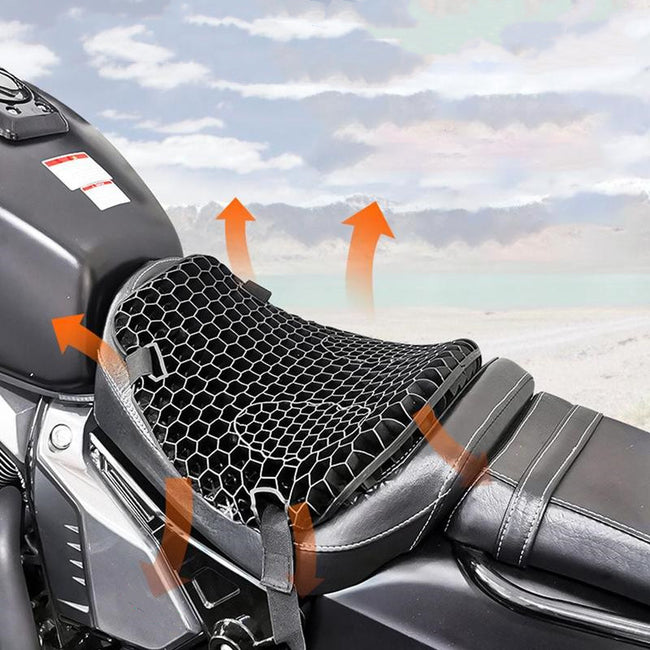 Motorcycle Honeycomb Gel Seat Cushion-Motorcycle Cushion-Golonzo