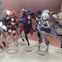 Genshin Impact Figure Stand Model Plate Desk Decor-keychain-Golonzo