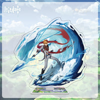 Genshin Impact Character Stand-keychain-Golonzo