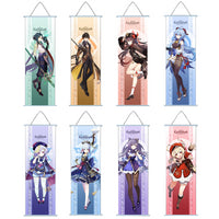 Genshin Impact Scroll Canvas Wall Hanging Painting-Painting Canvas-Golonzo