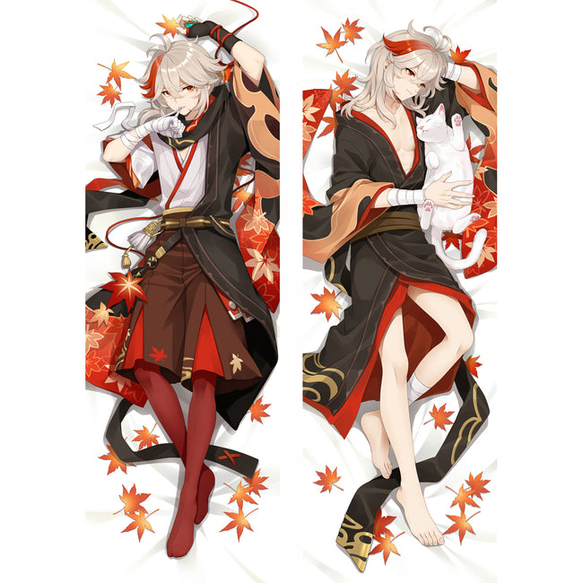 Genshin Impact Kaedehara Kazuha Hugging Body Pillowcase Dakimakura-Pillowcases & Shams-Golonzo