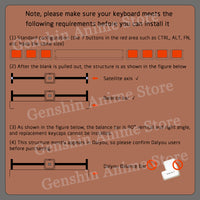 Genshin Impact Keycap Klee Ver. - Genshin Impact Fans Keyboard Decoration-Key Caps-Golonzo