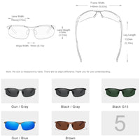 Polarized Men Aluminum Driving Sunglasses-Sunglasses-Golonzo
