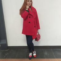 Leather Oxford Shoes Loafers for Women-Shoes-Golonzo