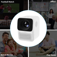 Global Version MAX 1080P Mini Portable Projector-Projectors-Golonzo