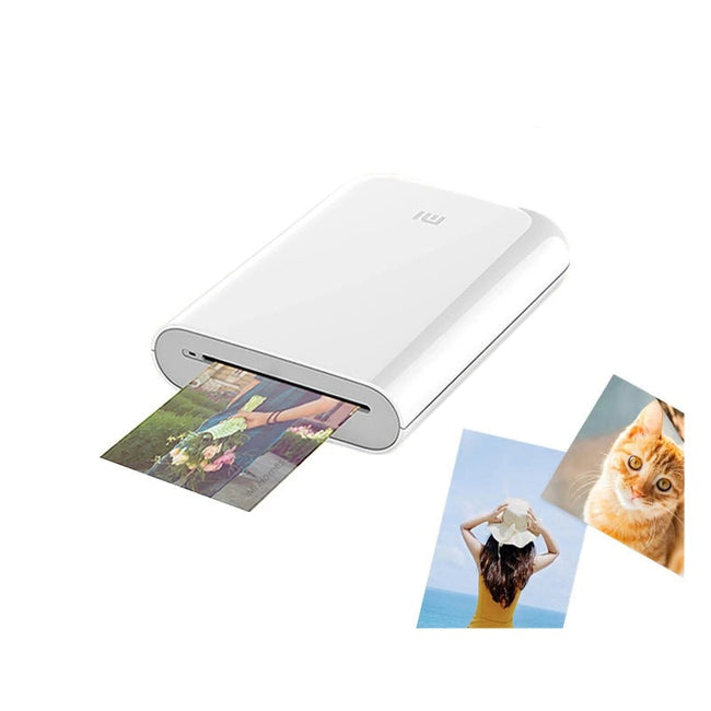 Portable Photo Printer 300dpi for Smartphone Works With Mi Homes App-Printers, Copiers & Fax Machines-Golonzo