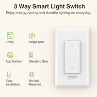 Smart Switch - Wi-fi Light Switch Compatible With Alexa And Google Assistant-Light Switches-Golonzo