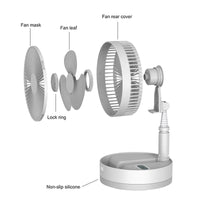 Portable Fan USB Rechargeable-Fans-Golonzo
