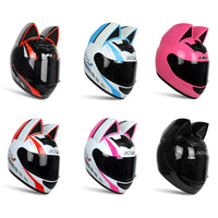 Cat Ear Motorcycle Helmet-Motorcycle Helmets-Golonzo