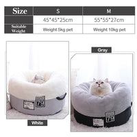 Pet Cozy Bed for Cat and Dog-Cat Bed-Golonzo