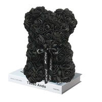 Rose Teddy Bear - Artificial Flowers Gifts-Artificial flower-Golonzo
