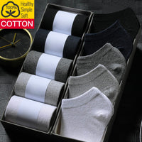 100% Cotton Socks - Summer Thin Breathable Socks Antibacterial-Socks-Golonzo