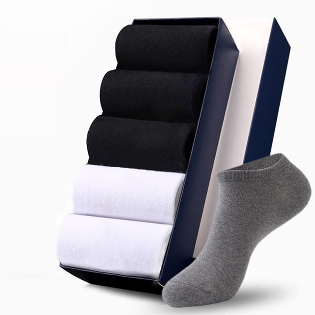 6Pairs Men Cotton Thin Breathable Socks-Socks-Golonzo