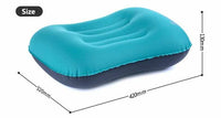 Inflatable Outdoor Camping Pillow - Ultralight Travel Pillow with Pocket-Travel Pillow-Golonzo