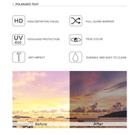 Women Cat Eye Polarized Sunglasses-Sunglasses-Golonzo