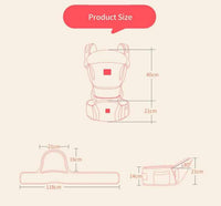 Multifunction Baby Carrier + Hip Seat-Baby Carriers-Golonzo