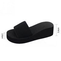 Summer Woman Platform Shoe - High Heel Slippers-Women Shoes-Golonzo