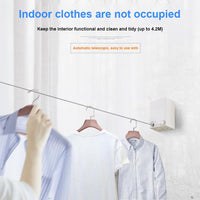 Invisible String Clothesline-Garment Rack-Golonzo