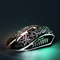 Rechargeable Breathing LED Wireless Gaming Mouse-Mouse-Golonzo