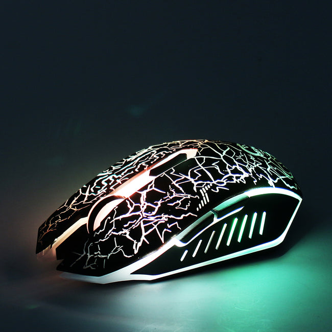 Rechargeable Breathing LED Wireless Gaming Mouse-Mouse-Golonzo