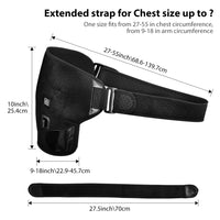Shoulder Support Brace Pain Relief - Heat Therapy Shoulder Brace For Women Men-Supports & Braces-Golonzo
