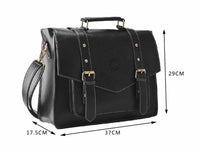 Retro Faux Leather Satchel Bags-Satchel Bag-Golonzo