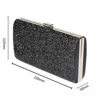 Women Evening Diamond Clutch-Handbags-Golonzo