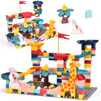 Marble Race Run DIY Maze Balls Building Blocks-Toys-Golonzo