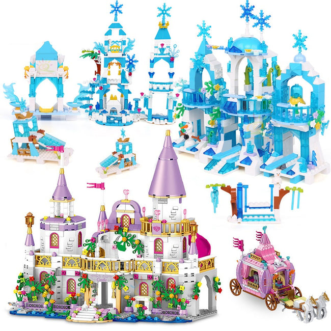 City Princes Castle Model Building Blocks-Toys-Golonzo