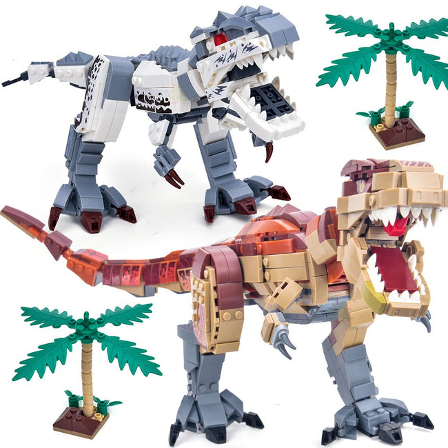 Jurassic Indominus Dinosaur World Building Blocks Model-Toys-Golonzo