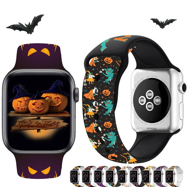 Halloween Strap For Apple Watch-Watch Bands-Golonzo